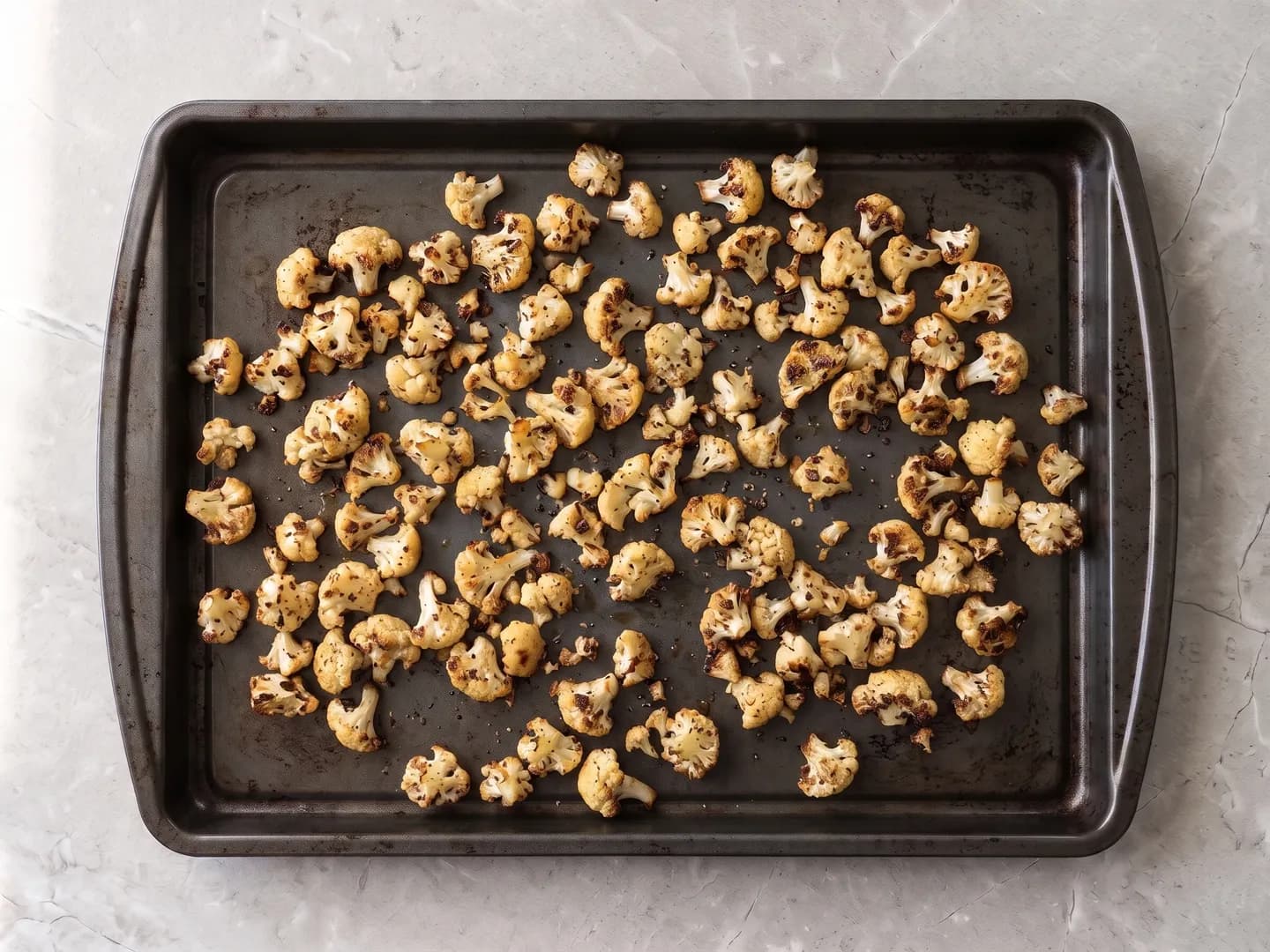 Roasted cauliflower for stuffing